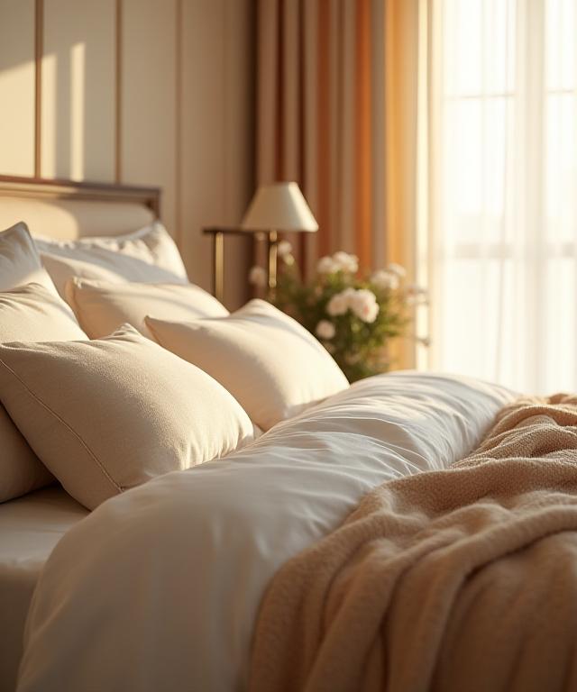Soft luxury bedding lifestyle